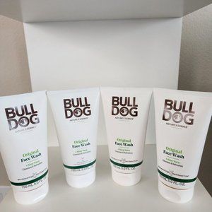 (4) BULL DOG SKINCARE FOR MEN ORIGINAL FACE WASH 5 FL OZ